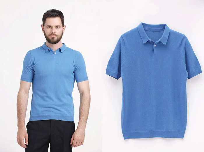 Boy A也很喜欢这个颜色，他觉得穿着去海边度假应该不错，同时也能为衣橱增添一抹亮色。范友福利价不变，只要669元↓