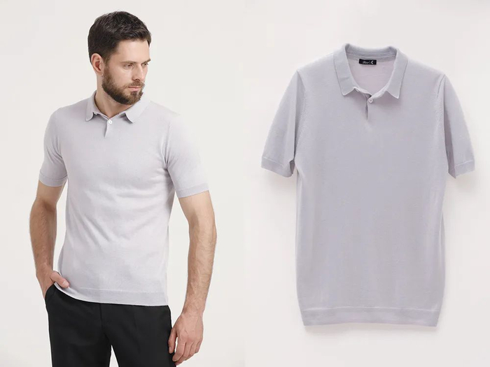 穿上身后，Boy A显得斯文精致，面料看上去也凉快透气。吊牌价2680元，范友福利价只要669元↓