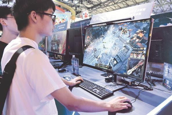             ChinaJoy展会上，众多游戏新作涌现  本文图片  王凯  摄          