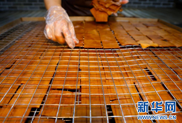 贵州正安豆腐干生产忙