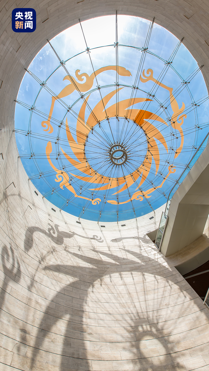 △成都金沙遗址博物馆陈列馆穹顶