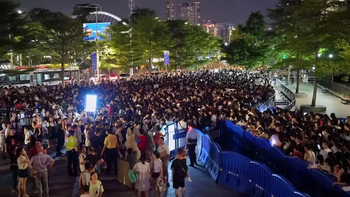 广州塔地铁站暑运客运量增长 通讯员供图