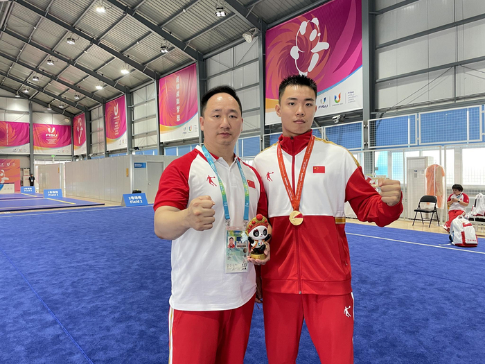 成都大运会是套路但不按套路专访中国队武术套路项目教练喻波