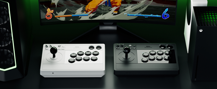 首款微软授权无线街机摇杆，八位堂新品，支持Xbox Series 系列，Xbox One 系列主机和Window10/11 平台
