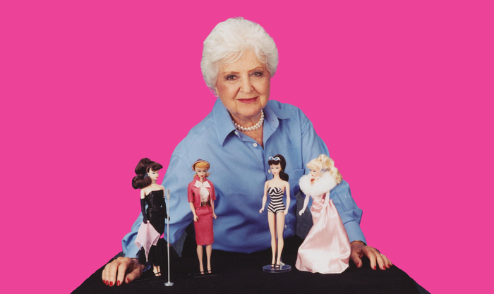 ▲ 芭比娃娃的创造者露丝·汉德勒