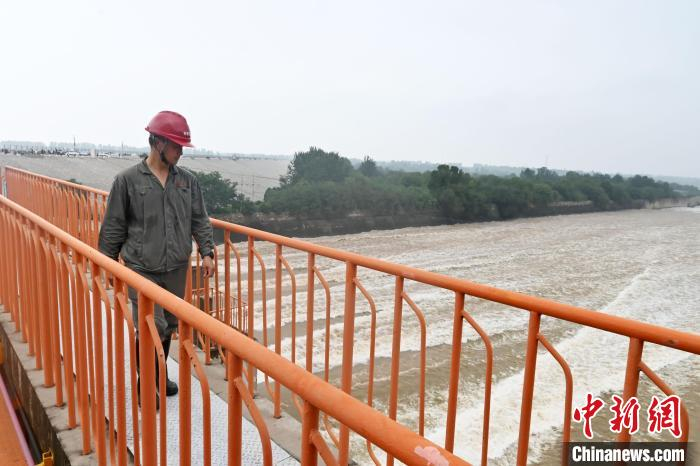 直击"子牙河2023年第1号洪水":水库水位仍在上涨 洪峰流量有回落