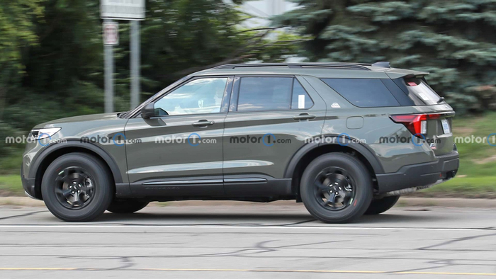 全新福特探险者谍照曝光:30万级的大型豪华 suv 车型,6/7座可选|大型