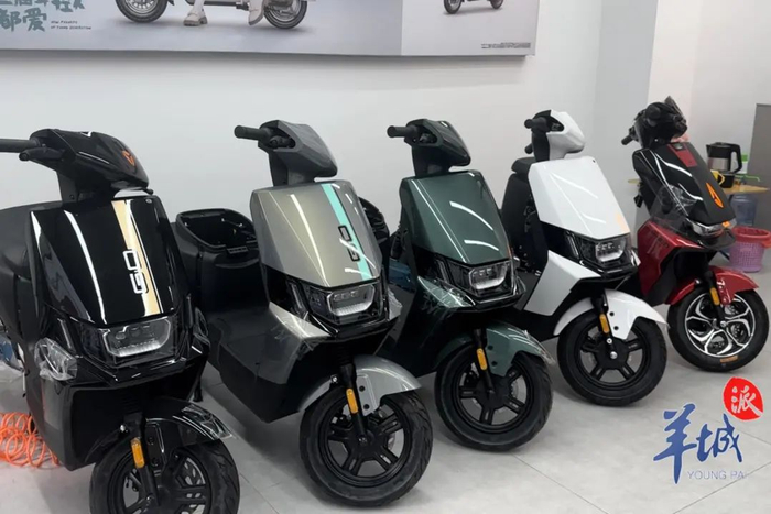 位于增城区的新塘电动车市场是广州最大的电动车销售集中地之一