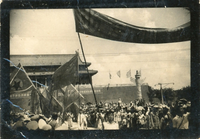 1950年八一建军节。王达理 图
