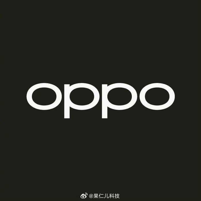 oppo这两天将各大社交平台的头像都换成了黑底白字logo