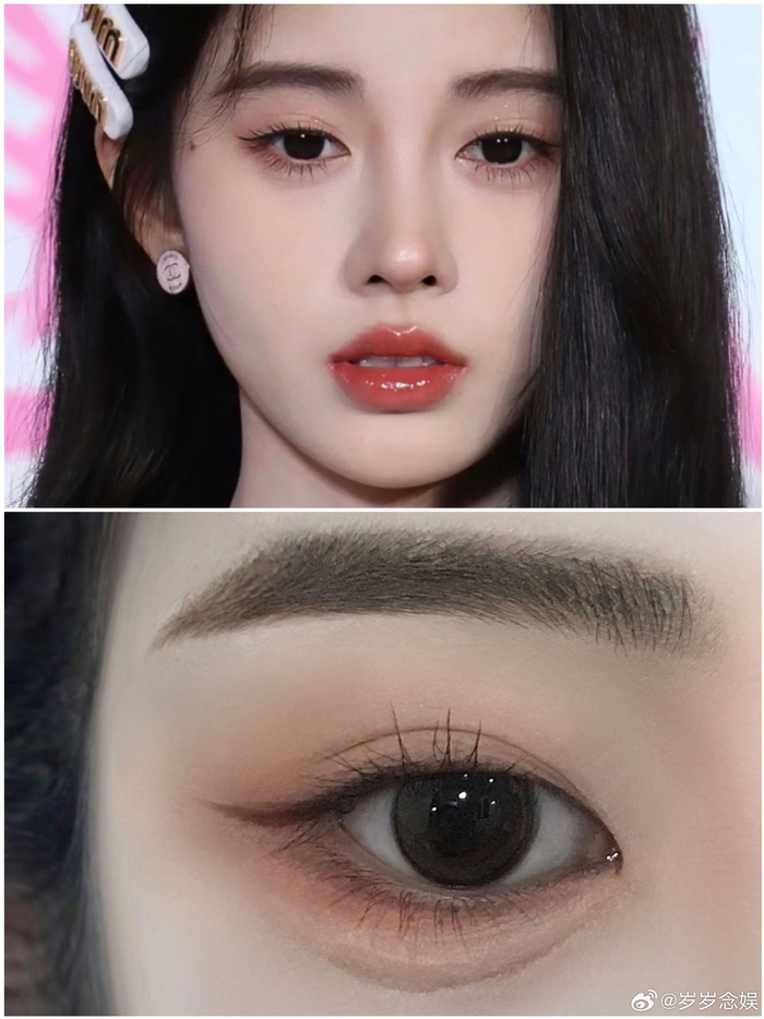 内双眼妆|鞠婧祎氛围千金卧蚕妆温柔斩男|鞠婧祎_新浪新闻