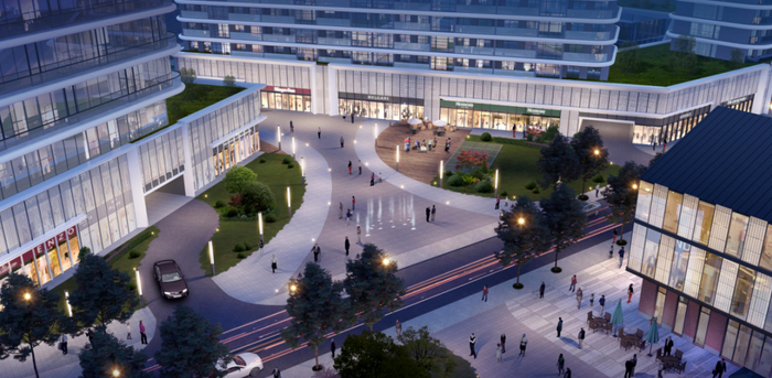 天鑫未来社区 示意图 仅供参考