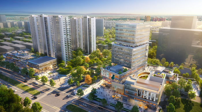  招商蛇口 三里江印&花园里 示意图 仅供参考