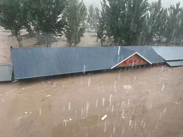 涞水县山区受灾情况。受访者 供图