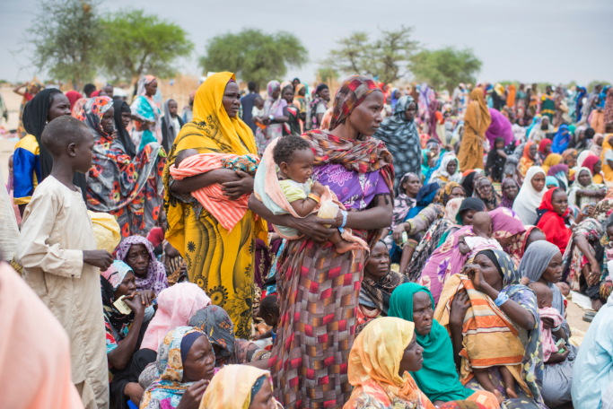 ▲乍得，陆续抵达的苏丹难民。图/联合国难民署/Colin Delfosse