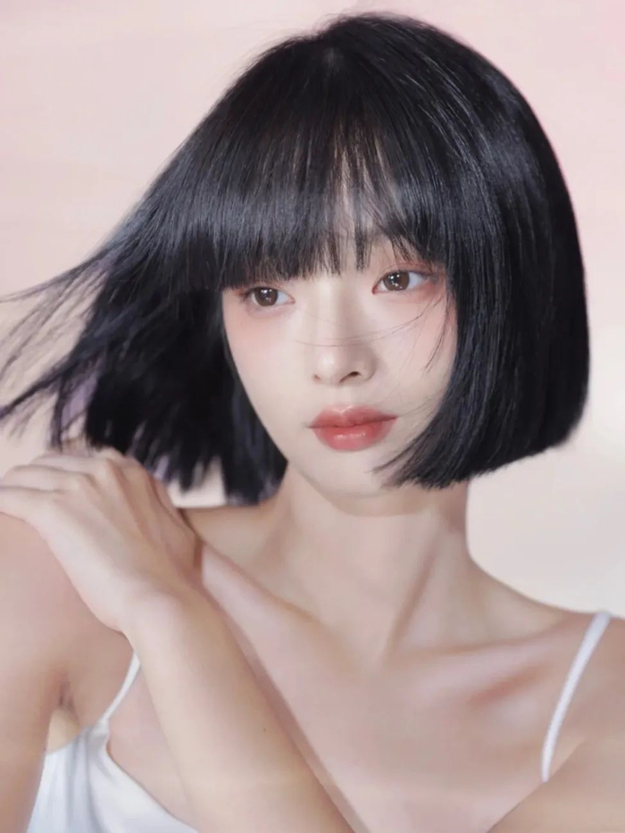 狗啃刘海,初恋头,微卷长发,个性减龄还温柔,你喜欢吗