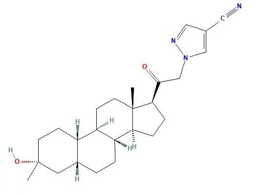 ▲Zuranolone分子结构式（图片来源：PubChem）