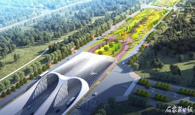建成后的效果图