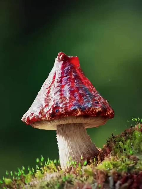 3d艺术家lukepenry想象中的蘑菇