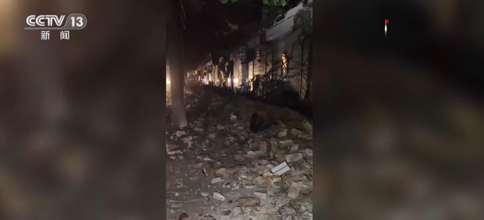 △地震监控画面