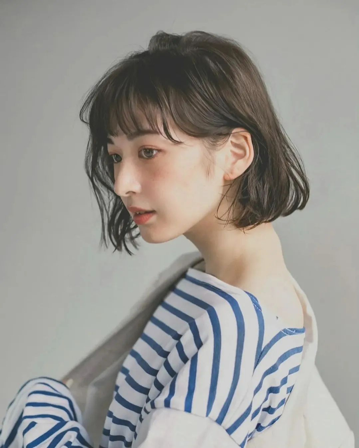 清爽盐系短发|短发_新浪新闻