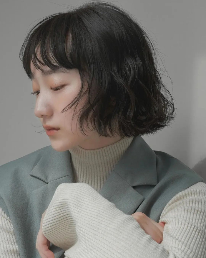 清爽盐系短发|短发_新浪新闻