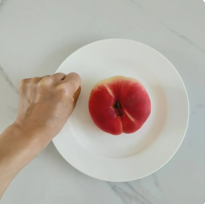 ▲图：蟠桃，去核约150克