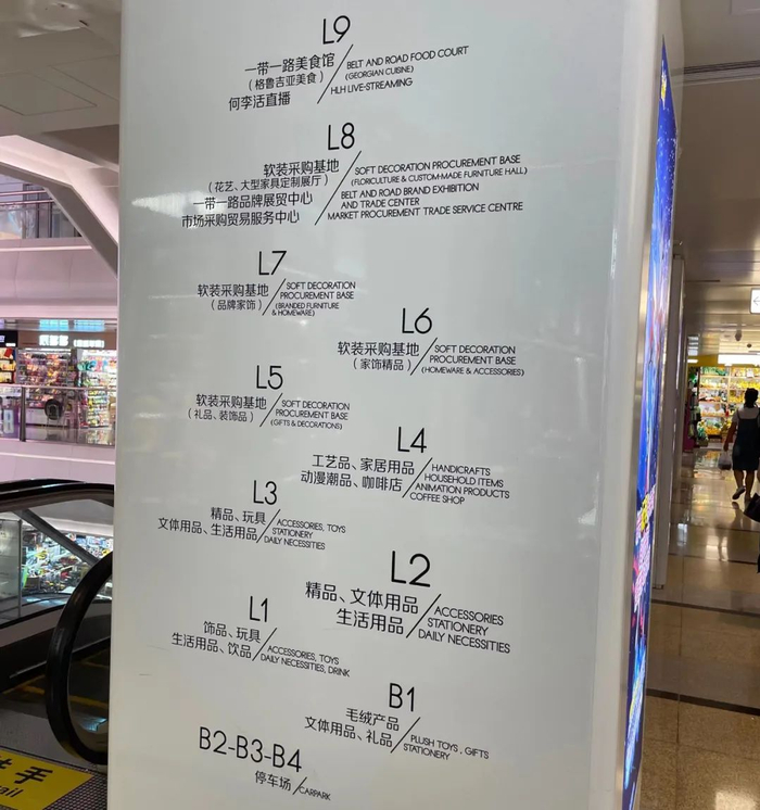 ▲9层的商场，每层都有忠实拥趸。（图/牧羊 摄）