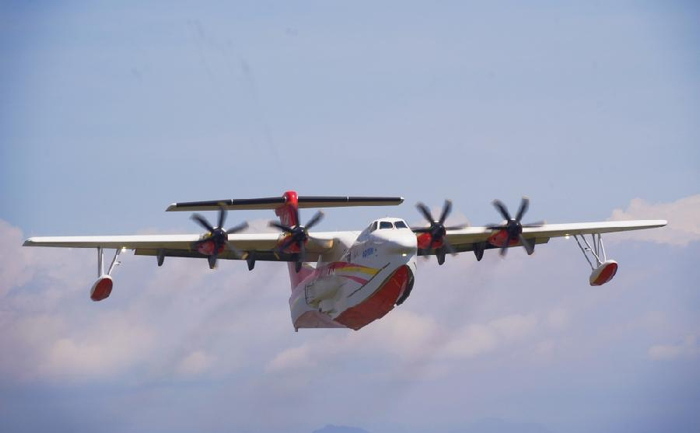 水陆两栖飞机"鲲龙"ag600可以执行灭火任务了|水陆两栖飞机|ag600