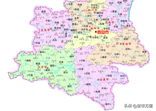 汉中市的辖区调整，陕西省的第7大城市，为何有11个区县？