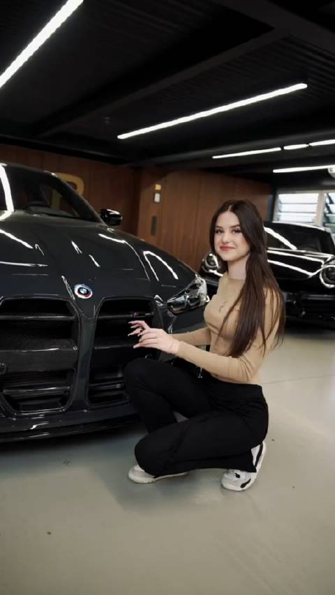 香车美女之宝马m4