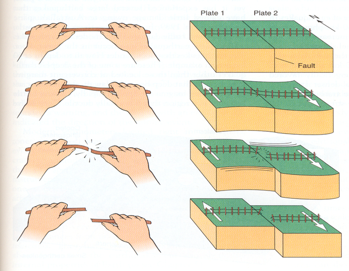 走滑地震的示意图。供图：张广利