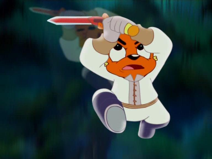 虹猫蓝兔七侠传打得正激烈出现信号弹虹猫调虎离山救下麒麟