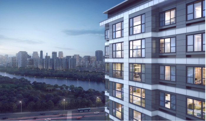 （金隅&华发紫京四季·效果图示意）