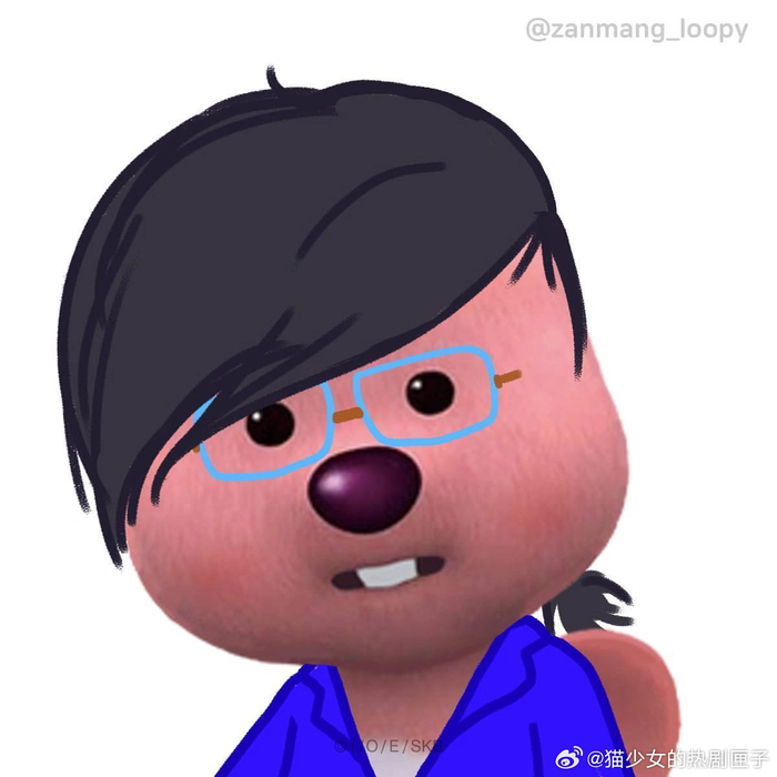 长了头发不同发型的loopy 露比的多 种 诱 惑_新浪新闻