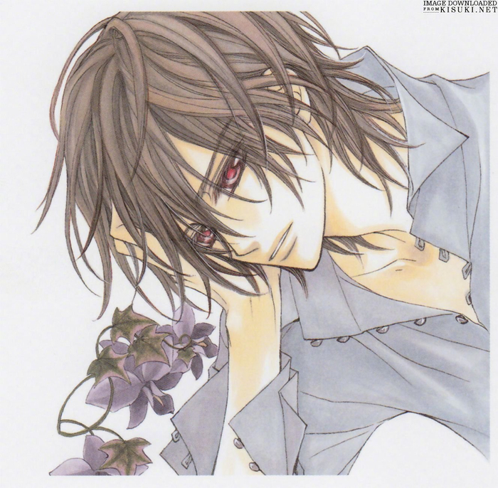 黑发红瞳玖兰枢,不知道是多少人的初代男神!|男神_新浪新闻