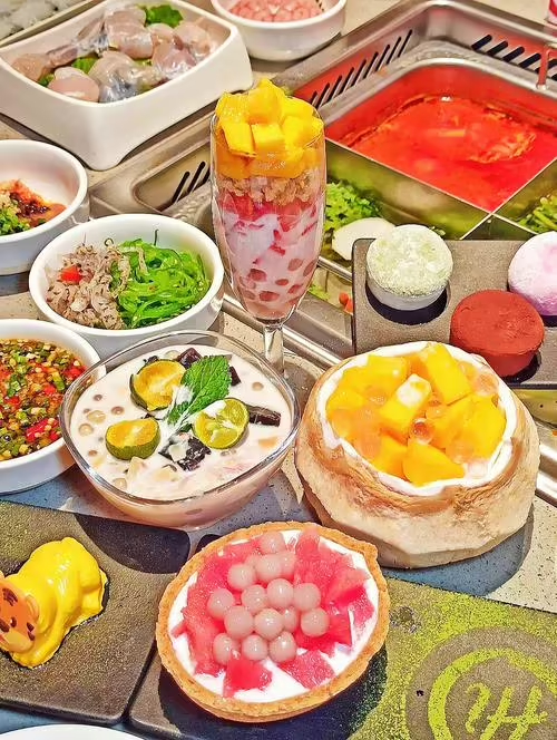 ▲海底捞也在高频出甜品