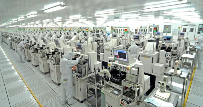 位于滁州经开区的长电科技滁州有限公司生产车间。（资料图片）