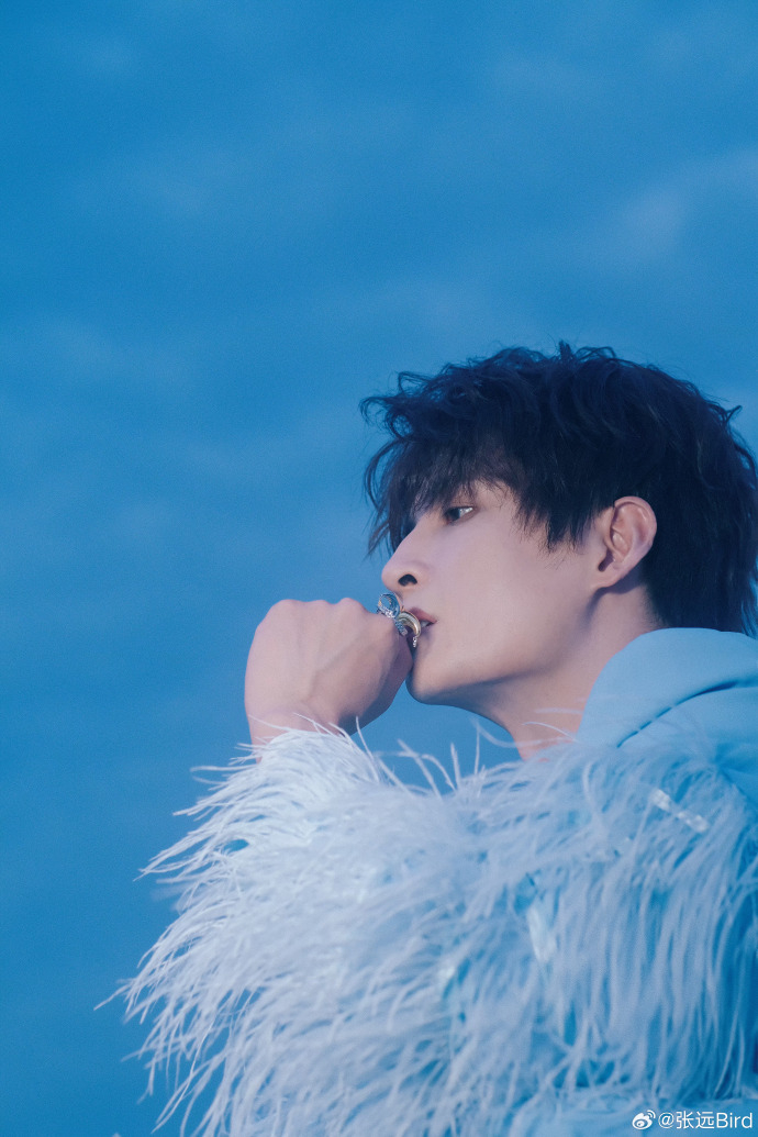 张远更新一组蓝色治愈系写真……|张远|写真|蓝色_新浪新闻