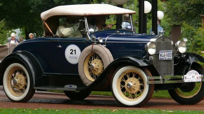 ▲1930年福特A型豪华敞篷跑车