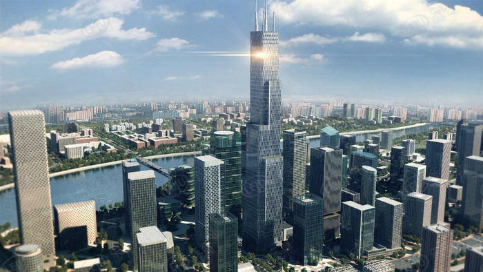 天津滨海新区天津富力广东大厦 户型面积118.96~172.63㎡