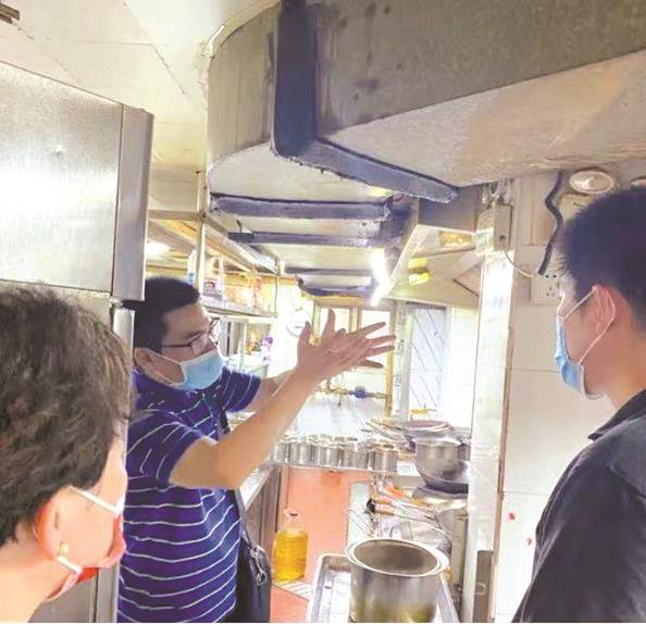             第三方监管帮助寻找问题  徐汇区生态环境局  供图          