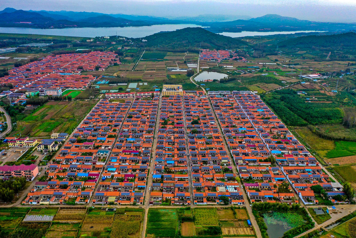 山东临沂:沂蒙山区绿电涌动__财经头条