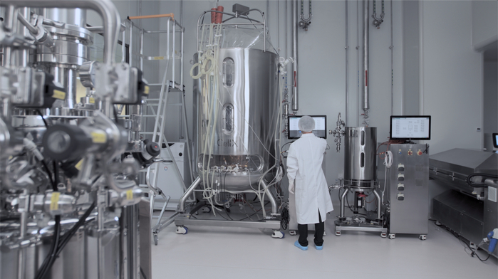 CellX千升吨级中试工厂生产线。图片由受访者提供