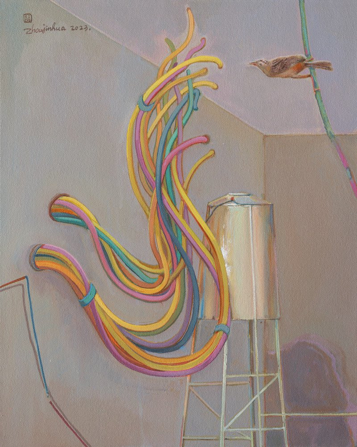 周金华《自然生长》系列