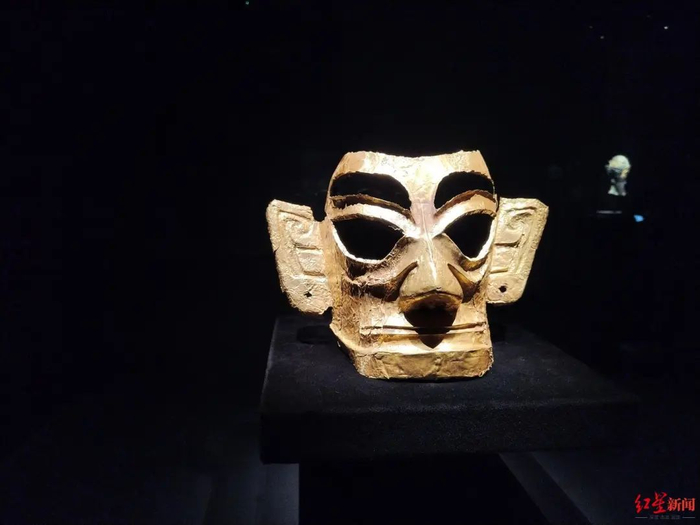 ▲三星堆博物馆新馆馆藏文物