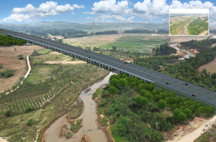 主线路起点位于儋州市东成镇石牌河附近,接g98环岛高速公路,经光村镇