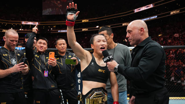 ufc292八角笼采访