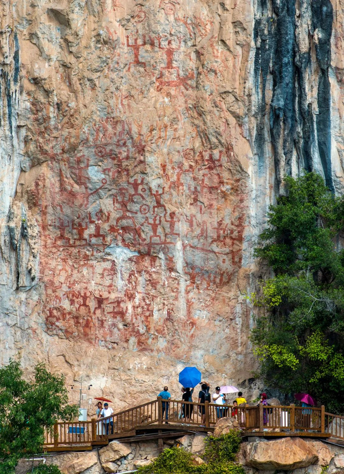 左江花山岩画文化景观。何华文 摄