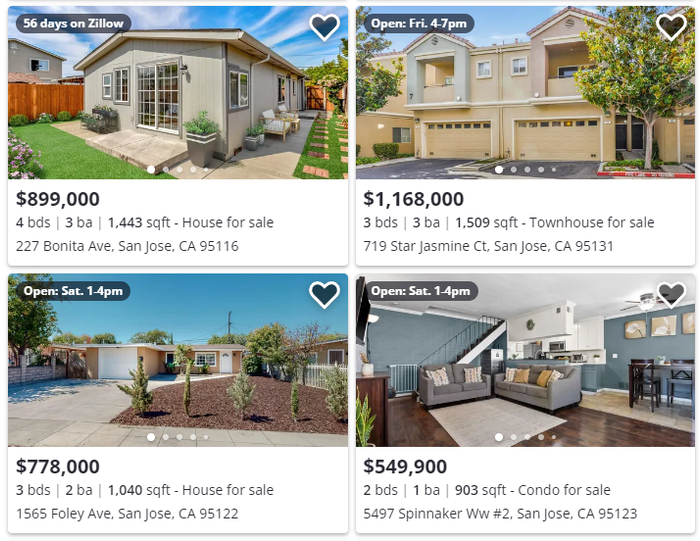 （独栋住宅 是美国主要的房屋形式 来源：Zillow）